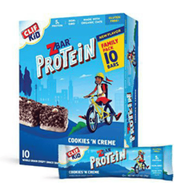 Zbar - Protein Bars - Cookies 'n Creme - Lunch Box Snacks (1.27 oz, 10 Count)