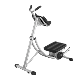 440LBS Deluxe ab machine Folding abdominal crunch coaster Max ab workout equipment for home workouts with Kettlebell style resistance block; Abdo (default: default)