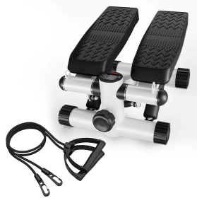 Black Sport Treader Resistance Belt Treader 330 lb Mini Treader LED Display Hydraulic Fitness Treader Home and Garage Gym Exercise squats for adu (W2588P163940: W2588P163935)