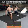 VEVOR Exercise Mat, Non Slip High Density Premium Yoga Mat, Exercise Yoga Mat for Men & Women, Fitness & Exercise Mat with Bag & Carry Strap